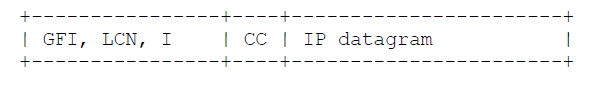 Multiplexed IP datagram