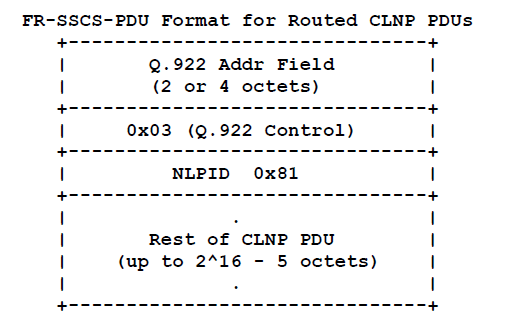 Routed CLNP PDUs