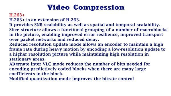 Video Compression