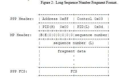 Long Sequence Number Fragment Format.
