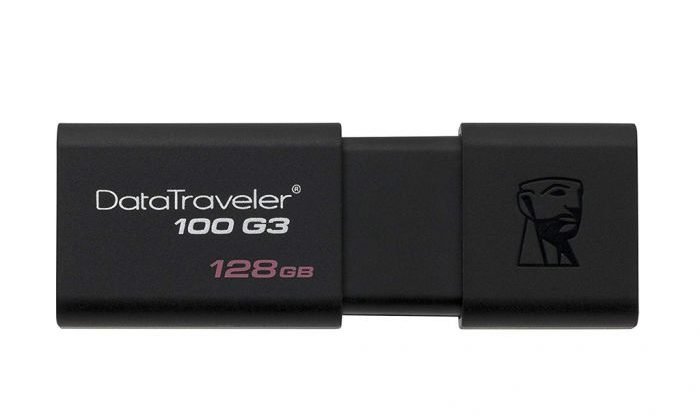 $25.99 (€22.31) for Kingston DT 100 G3 128GB USB 3.0 Flash Drive with Capless Slider $25.99 (€22.31) for Kingston DT 100 G3 128GB USB 3.0 Flash Drive with Capless Slider