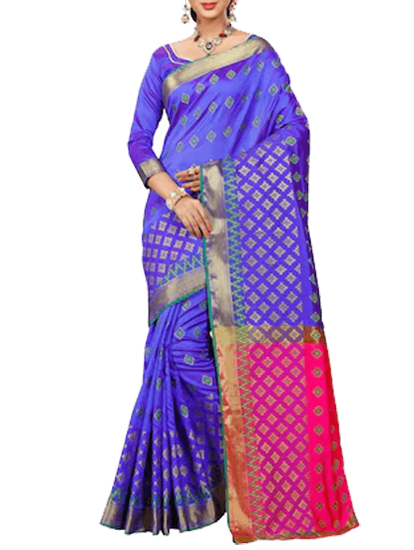  Kanjivaram Silk Saree With Blouse