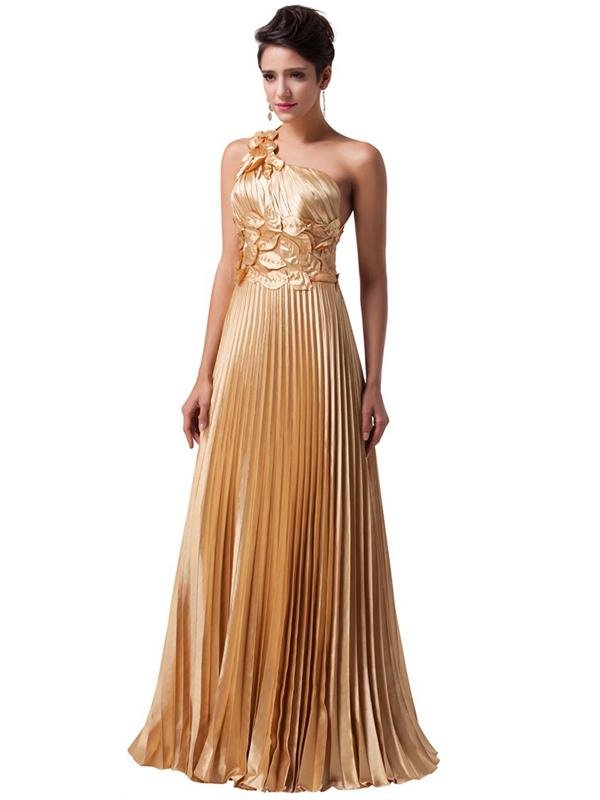 LaceShe Women's Gentle Open Back Bridesmaid Dress