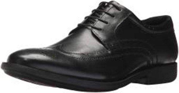 Nunn Bush Men's Decker Wing-Tip Lace up Oxford with KORE Comfort Technology