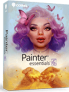 Painter Essentials 6 (Windows/Mac), Paint Program & Photo Painting Software