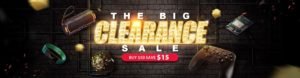 THE BIG CLEARANCE SALE, Buy $50 Save $15