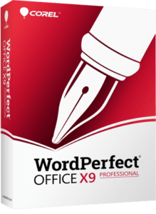 WordPerfect Office X9 - Professional Edition,, The Legendary Office Suite