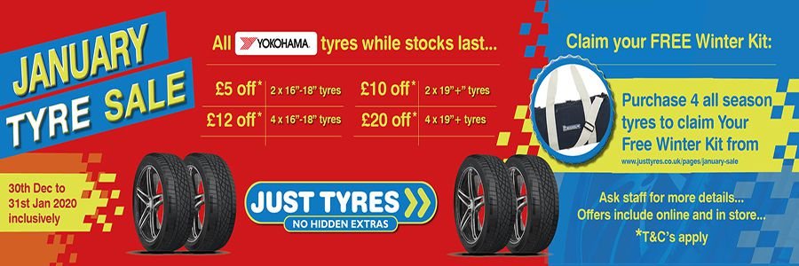 Just Tyres Banner