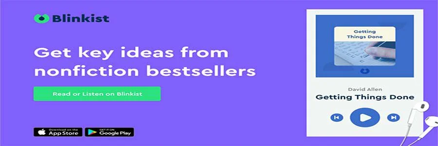 Blinkist Banner