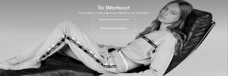 Calvin Klein Banner