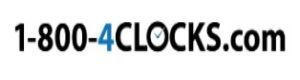1-800-4Clocks Logo