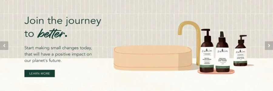 Sukin Banner