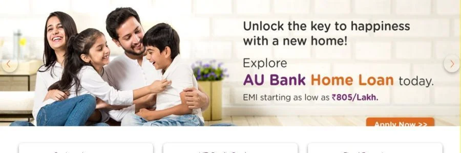 AU Bank Credit Card Banner