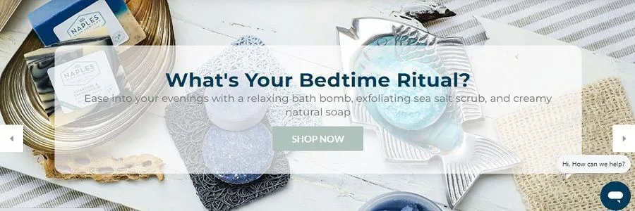 Naples Soap Banner