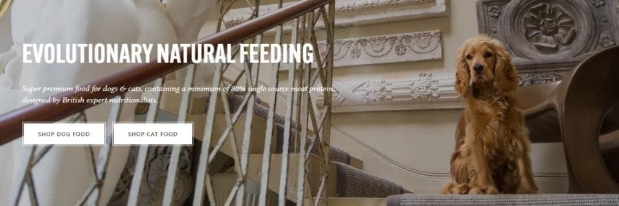 AATU Dog and Cat Food Banner