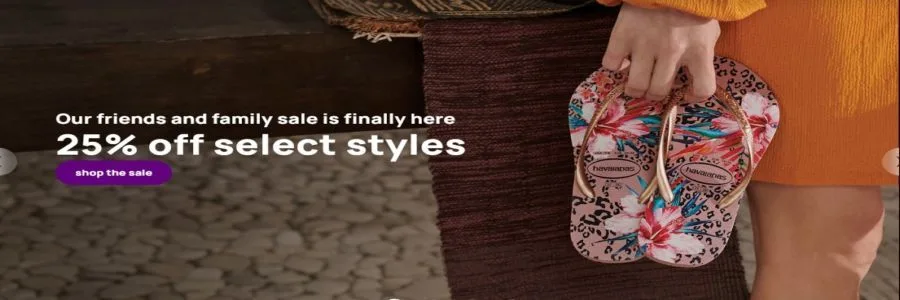 Havaianas US Banner