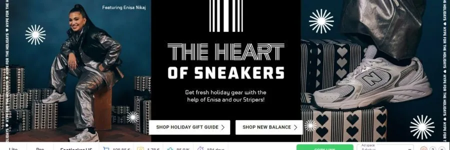 Foot Locker Banner