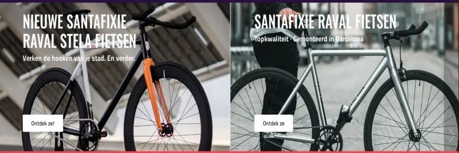 Santa Fixie Banner