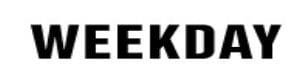 Weekday Logo