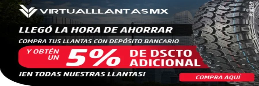 Virtual llantas MX Banner