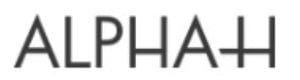 alpha-h Logo