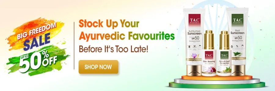 TAC- The Ayurveda Co Banner