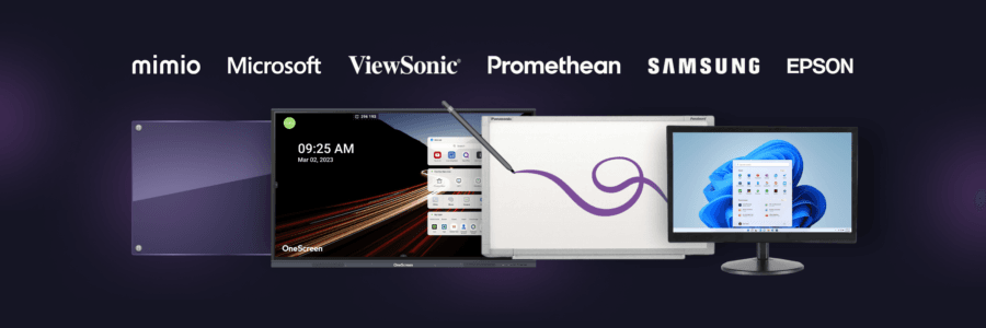 Electronic Whiteboards Warehouse Banner
