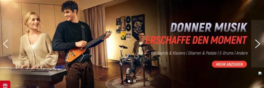 Donner Music Banner